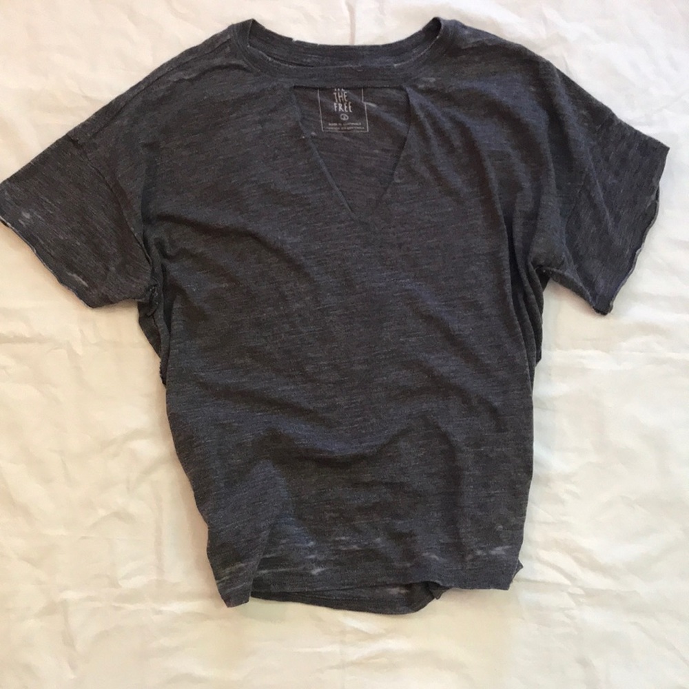 Free People Jordan Cutout Tee